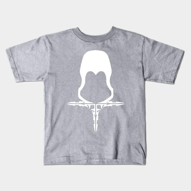 Hooded Assassin Kids T-Shirt by LeBeast